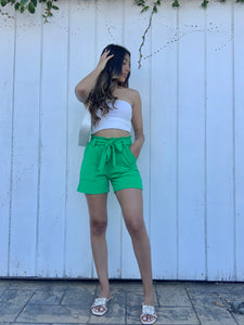 AMANDA SHORTS- KELLY GREEN