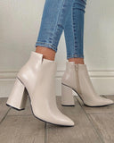 IVORY BOOTIES