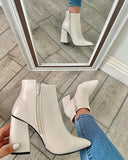 IVORY BOOTIES